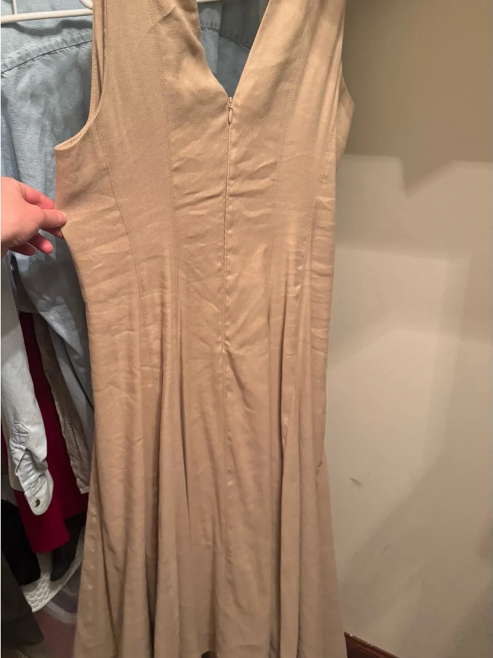Veronica Beard Pleated Dress - Picture 2 of 4